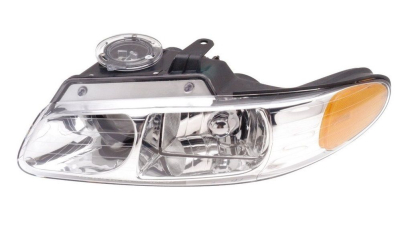 Far Chrysler TownCountry (Gs/Ns), .2000-.2001, Chrysler Voyager (Gs/Ns), .2000-.2001, Dodge Caravan (Gs/Ns), .2000-.2001, Plymouth Voyager (Gs/Ns), .2000-.2001, Manual, tip bec HB3+HB3A, omologare SAE , tip USA, 4857151AC, Stanga