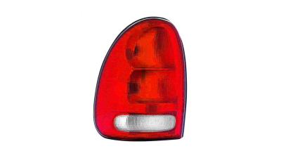 Stop spate lampa Chrysler Town Country 1996-1999, Dodge Caravan 1995-2000, Durango 1997-2004, Plymouth Voyager 1995-2000, omologare SAE, spate, fara suport bec, rosu-alb, tip USA, 4576245; 4576245, CH2800125; CH2800125, Stanga