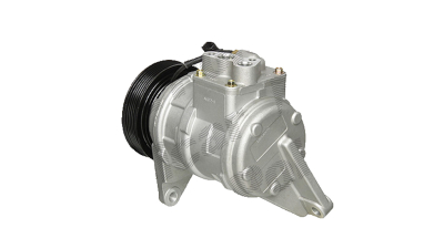 Compresor aer conditionat Chrysler Voyager, 1996-2001, motorizare 2.0/2.4/3.0 V6/3.3 V6/3.8 V6, benzina si 2.5 TD, diesel, rola curea 120 mm, 6 caneluri, de tip Denso: 10PA17J