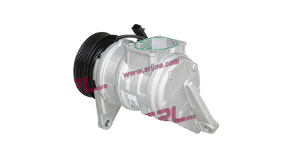 Compresor aer conditionat Chrysler Voyager, 1996-2001, motorizare 2.0/2.4/3.0 V6/3.3 V6/3.8 V6, benzina si 2.5 TD, diesel, rola curea 120 mm, 6 caneluri, de tip Denso: 10PA17J