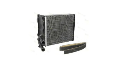 Radiator Incalzire Chrysler Voyager, 01.1996-04.2001, motor 2.0, 2.4, 3.0 V6, 3.3 V6, 3.8 V6, benzina, 2.5 TD, diesel, Aeroterma spate aditionala, aluminiu mecanic/plastic, 168x158x42 mm, Valeo
