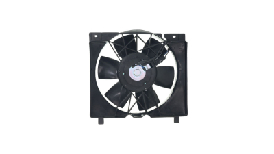 GMV radiator electroventilator Jeep Cherokee (Xj), 01.1988-1997, Jeep Comanche, 1984-1992, Motorizare 4.0 135/136kw Cu Ac; 4, 0 R6 129/142kw Fara Ac Benzina, cutie M/A, dimensiune 280mm, cu 2 pini, plastic, Aftermarket