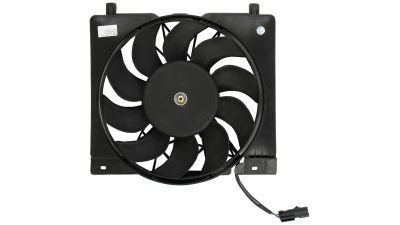 GMV radiator electroventilator Jeep Cherokee, 1997-2001, Motorizare 2, 5 79/87/97kw; 4, 0 I 127/135kw Cu Ac Benzina, dimensiune 280mm, cu 2 pini, plastic, Aftermarket
