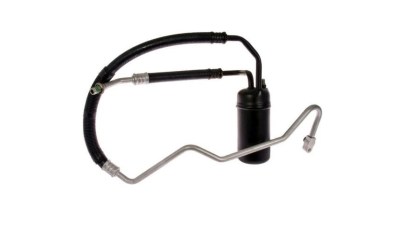 Uscator aer conditionat Jeep Grand Cherokee, 1991-1999, motor 5.2 V8, 5.9 V8, benzina, iesire : 17, 2, intrare : 18, 0, tip gaz R134A, aluminiu, Inaltime : 205, Latime : 89, 