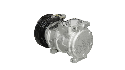 Compresor aer conditionat Dodge Caravan, 1995-2000, Chrysler Voyager, 1996-2001, motorizare 2.0 97kw/2.4 110kw, benzina, rola curea 130 mm, 6 caneluri, de tip Denso: 10PA17C
