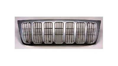 Grila radiator Jeep Grand Cherokee, 05.1999-2003 crom, 240605-2 complet