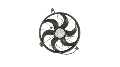 GMV radiator electroventilator Chrysler Pt Cruiser, 2000-2010 ( 2,4 ; 2,4t), Jeep Grand Cherokee, 1999-2005 ( 4,0 I / 4,7 I V8 Cu Ac), Benzina,  190W/470mm, cu 2 pini , plastic, Aftermarket