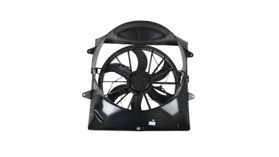 GMV radiator electroventilator Jeep Grand Cherokee, 04.1999-05.2005, Motorizare 4, 7 I V8 Benzina, tip climatizare cu AC, cutie Automata, , dimensiune 190W/470mm, cu 2 pini, plastic, Aftermarket