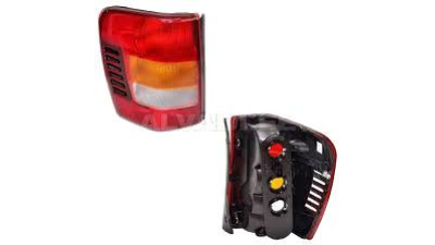 Stop spate lampa Jeep Grand Cherokee (WJ/Wg), 2002-12.2004, omologare SAE, spate, fara cablaj, tip USA,cu 3 becuri , 55155139AG/H, partea Stanga