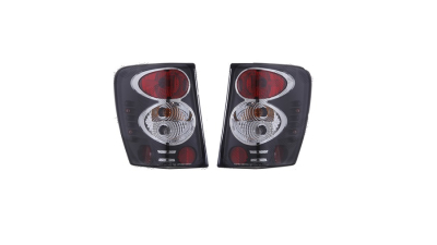 Set stopuri Spate Jeep Grand Cherokee (Wj/Wg), 05.1999-12.2004, partea Stanga+Dreapta, tip bec LED+tip bec P21/5W+P21W+PY21W; negru, transparent; cu cablaj; tuning; Omologare: SAE, Taiwan