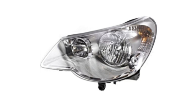 Far Chrysler Sebring (Js), 06.2007-2009, Convertible/Sedan, partea Stanga, Tip=USA; HB3+HB4; manual; Omologare: SAE, Taiwan