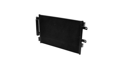 Condensator climatizare Dodge Caliber, 01.2011-2012, motor 2, 0 115kw; 2.4, 126 kw benzina, cutie CVT, full aluminiu brazat, 665(620)x428x16 mm, Condensor cu racitor ulei cutie de viteze integrat si uscator