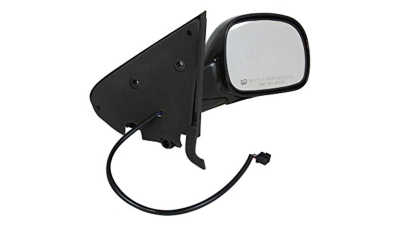 Oglinda exterioara Chrysler Voyager (Rg/Rs) 01.2000-01.2008 partea dreapta Best Auto Vest crom convex carcasa neagra reglare electrica cu incalzire