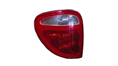 Stop spate lampa Chrysler TownCountry (Rg/Rs), 01.2000-12.2004, Voyager (Rg/Rs), 01.2000-12.2004, Dodge Caravan (Rg/Rs), 02.2000-12.2004 Version USA, partea Stanga, Tip=USA; rosu-alb; fara soclu bec; Omologare: SAE, DEPO