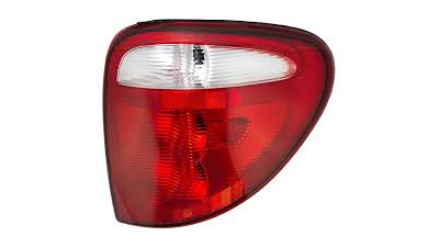 Stop spate lampa Chrysler TownCountry (Rg/Rs), 01.00-12.2004, Chrysler Voyager (Rg/Rs), 01.00-12.2004, Dodge Caravan (Rg/Rs), 02.00-12.2004, omologare SAE, spate, fara suport bec, tip USA, rosu alb, 4857600AH, Dreapta