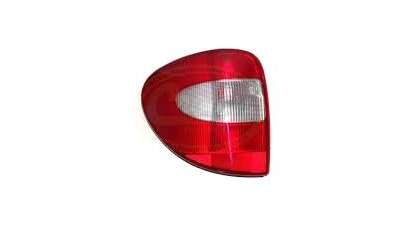 Stop spate lampa Chrysler TownCountry (Rg/Rs), 05-01.08, Chrysler Voyager (Rg/Rs), 01.05-01.08, Dodge Caravan (Rg/Rs), 01.05-01.08, spate, cu suport bec, semnalizare alba, 4857307AA; 4857307AB, Stanga
