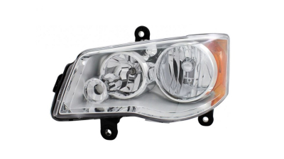 Far Chrysler TownCountry, 01.2008-, Town & Country, 11.2011-2016, Version USA, Dodge Grand Caravan, 01.2011-2019 partea Stanga, H11+H11+tip bec P27/7W; manual; Omologare: SAE, TYC