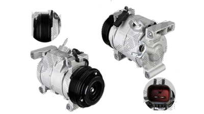 Compresor aer conditionat Chrysler Grand Voyager, 2008-2015, Lancia Voyager, 2011-2016, motorizare 2.8 CRD 120kw, diesel, rola curea 110 mm, 6 caneluri, de tip Denso: 10SR17C