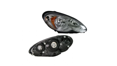 Far CHRYSLER PT CRUISER (PT), 11.2005-07.2010, partea Dreapta, TYC, Tip=USA; tip bec HB3A+HB4A+PY27/7W; manual; cu dulie bec; halogen