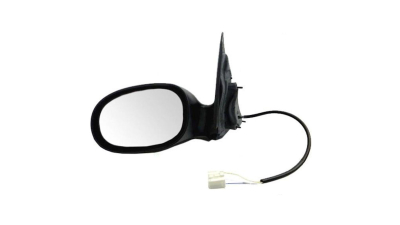 Oglinda exterioara Chrysler PT Cruiser (Pt ) 11.2005-07.2010 partea stanga Best Auto Vest crom plana carcasa neagra reglare electrica cu incalzire