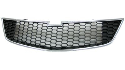Grila radiator Chevrolet Spark M300, 01.2010-2012, 95961829, 250205, cu rama cromata