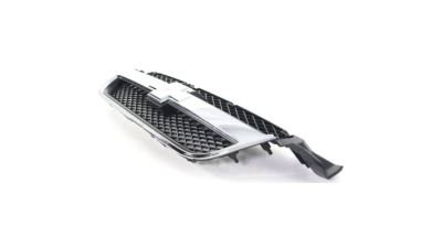 Grila radiator Chevrolet Aveo Sedan (T250), 03.2006-05.2011, crom/negru, 96648529, 250405, fara emblema
