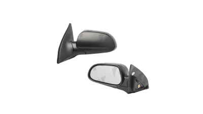 Oglinda exterioara Chevrolet Lacetti (Klan/J200) 10.2003-05.2009 partea dreapta Best Auto Vest crom convex carcasa neagra reglare electrica cu incalzire