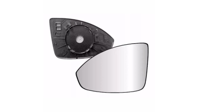 Geam oglinda exterioara cu suport fixare Chevrolet Cruze (J300), 09.2009-, partea Stanga, incalzit; sticla convexa; geam cromat, View Max