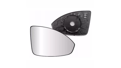 Geam oglinda exterioara cu suport fixare Chevrolet Cruze (J300), 09.2009-2014, partea Dreapta, incalzit; sticla convexa; geam cromat, View Max