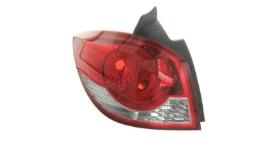 Stop spate lampa Chevrolet Cruze (J300), 09.09- Hatchback, omologare ECE, spate, fara suport bec, 95244258; 95490806, Stanga