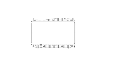 Radiator racire Chevrolet Evanda, 07.2002-2006, Motorizare 2.0 96kw Benzina, tip climatizare Cu/fara AC, cutie automata, dimensiune 698x375x26mm, Cu lipire fagure prin brazare, Aftermarket