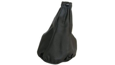 Mason schimbator de viteze din piele naturala marca Carpoint, Culoare Negru, husa schimbator 