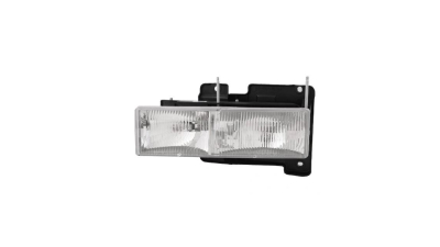 Far CHEVROLET BLAZER, 1992-1994; C/K/SILVERADO CLASSIC, 1987-2002; SUBURBAN, 1992-2000; TAHOE (B2W), 1992-2000; GMC YUKON (B2W), 1992-2000, Taiwan, partea stanga, tip bec HB3+HB4; manual; Omologare: SAE;