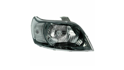 Far Chevrolet Aveo Hb (T255), 04.2008-05.2011, partea Dreapta, H4; electric; negru; cu motor, DEPO