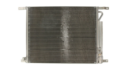 Condensator climatizare Chevrolet Aveo (T250), 04.2008-2011, motor 1.2, 53 kw/62 kw; 1.4, 61 kw benzina, cutie manuala, full aluminiu brazat, 530(500)x432(420)x12 mm, cu uscator si filtru integrat