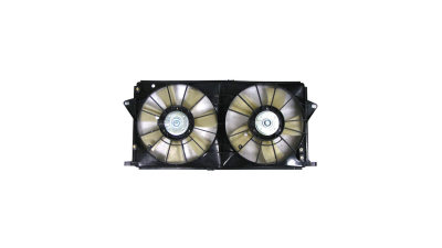 GMV radiator electroventilator Chevrolet Camaro, 2009-2016, dimensiune 340/340mm, 2+2 pini, fara pre-rrezistor, plastic, Aftermarket