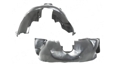 Carenaj aripa interioara, aparatori noroi Chevrolet Camaro, 2014-12.2015, fata, Dreapta, LS, LT, SS, polipropilena + polietilena