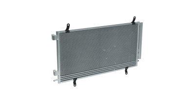 Condensator climatizare Chevrolet Camaro, 09.2011-12.2015, motor 3.6 V6, 233 kw/240kw benzina, cutie automata/manuala, full aluminiu brazat, 715(680)x380(350)x16 mm, Condensor cu racitor ulei cutie de viteze integrat si uscator