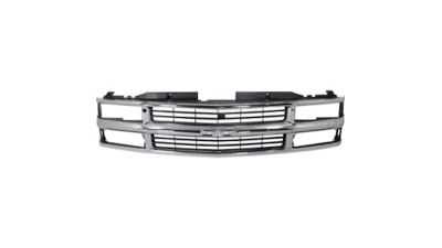 Grila radiator, masca fata Chevrolet C/K/Silverado Classic, 1994-2000, parte montare centrala, 253505-2, Aftermarket