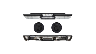 Bara spate Chevrolet C/K/Silverado Classic, 09.87-12.2002, C10 Stepside, crom; complet