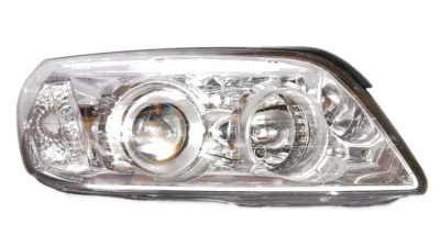 Far Chevrolet Captiva (Klac), 05.2006-07.2011, Electric, tip bec H1+H7, omologare ECE,cu motoras, argintiu, 96626974, Dreapta, marca Depo