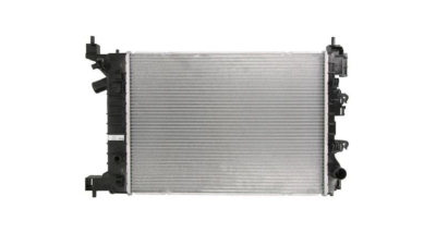 Radiator racire Chevrolet Aveo T300, 03.2011-2014, motor 1.2, 51/63 kw; 1.4, 74 kw, benzina, cutie manuala, cu/fara AC, 550x388x16 mm, aluminiu brazat/plastic, 