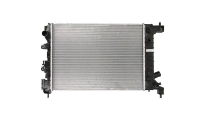 Radiator racire Chevrolet Aveo T300, 03.2011-2014, motor 1.2, 51/63 kw; 1.4, 74 kw, benzina, cutie manuala, cu/fara AC, 550x398x16 mm, Koyo, aluminiu brazat/plastic 