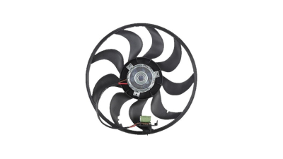 GMV ventilator radiator Chevrolet Aveo T300, 2011-2014, motor 1.2; 1.4, 1.6 benzina, 1.3 D, diesel, 405 mm; 3 pini, cu pre-rezistor