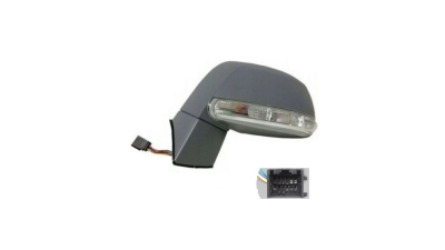 Oglinda exterioara Chevrolet Captiva (Klac), 07.2011-, Stanga, reglare electrica; grunduita; incalzita; geam convex; cromat; 6 pini; cu semnalizare