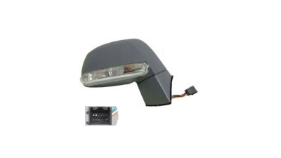 Oglinda exterioara Chevrolet Captiva (Klac), 07.2011-, Dreapta, reglare electrica; grunduita; incalzita; geam convex; cromat; 6 pini; cu semnalizare