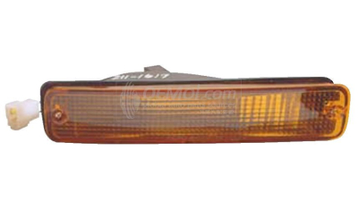 Lampa semnalizare in bara Daihatsu Applause (A101/A111), 01.88-12.97, in bara, Portocalie, fara suport bec , parte Fata, 81510-87104-000, Dreapta