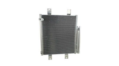 Condensator climatizare Daihatsu SIRioN, 01.2005-2010, motor 1.3, 63 kw; SIRioN, 03.2008-2010, motor 1.3, 67 kw; 1.5, 76 kw benzina, cutie automata/manuala, full aluminiu brazat, 365(330)x390(372)x16 mm, cu uscator si filtru integrat
