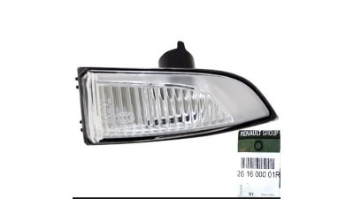 Lampa semnalizare in oglinda Renault Laguna 3 2007-2015, Fluence 2010-1013, Megane 3 2008- , Scenic 2008- partea dreapta, lampa originala 261600001R