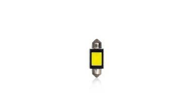 Set 2 becuri auto Vecta LED COB-2W 12V T11/36mm P29T alb sofit Festoon 